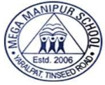 Mega Manipur School, Manipur logo